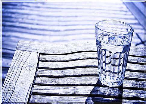 glass of water