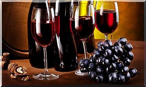 red wine helps digest proteins better