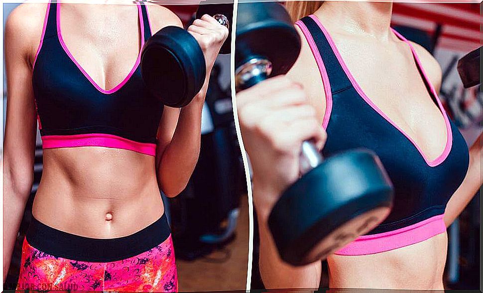 Exercise routines to tone the breasts