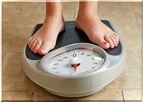 Person on the scales