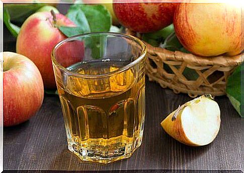 Apple water for fever