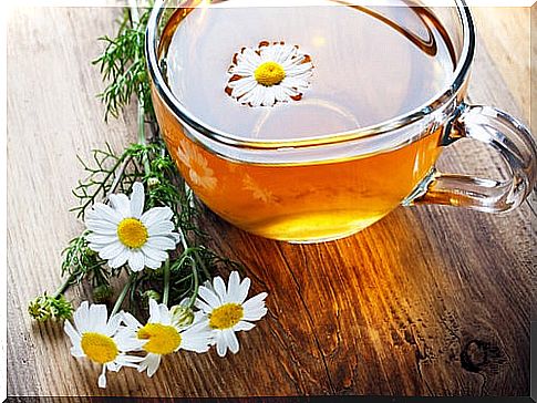 chamomile to relax the nerves