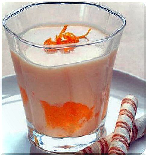 papaya orange yogurt