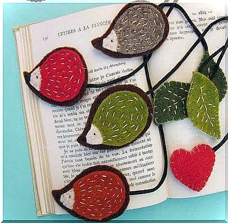 Handmade bookmark