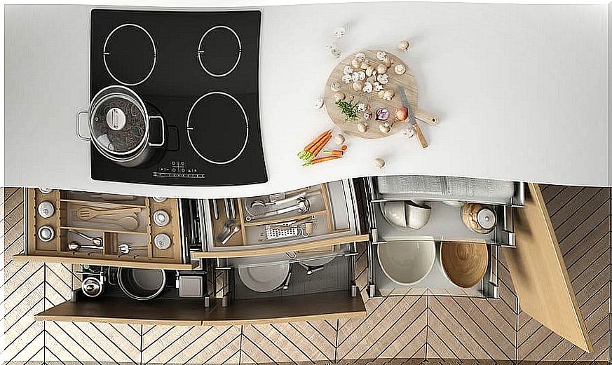 Organize the space in the kitchen thanks to some ideas