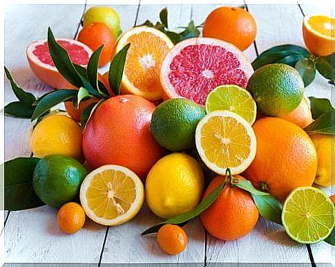 Pectin in citrus fruits