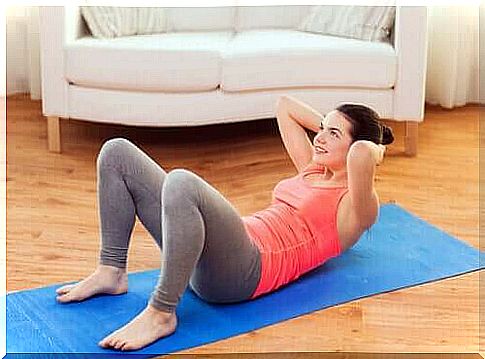 Lower back abdominal exercises