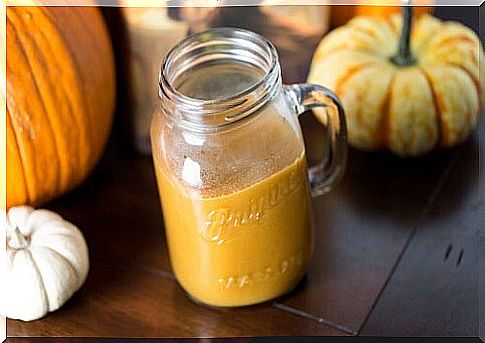 Pumpkin smoothie