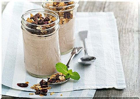 oats and yogurt